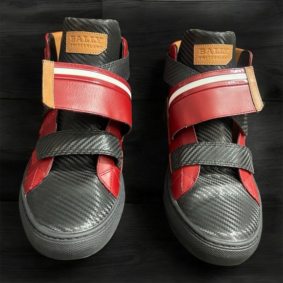 Bally Herick High Top Leather Sneakers - Picture 7 of 10